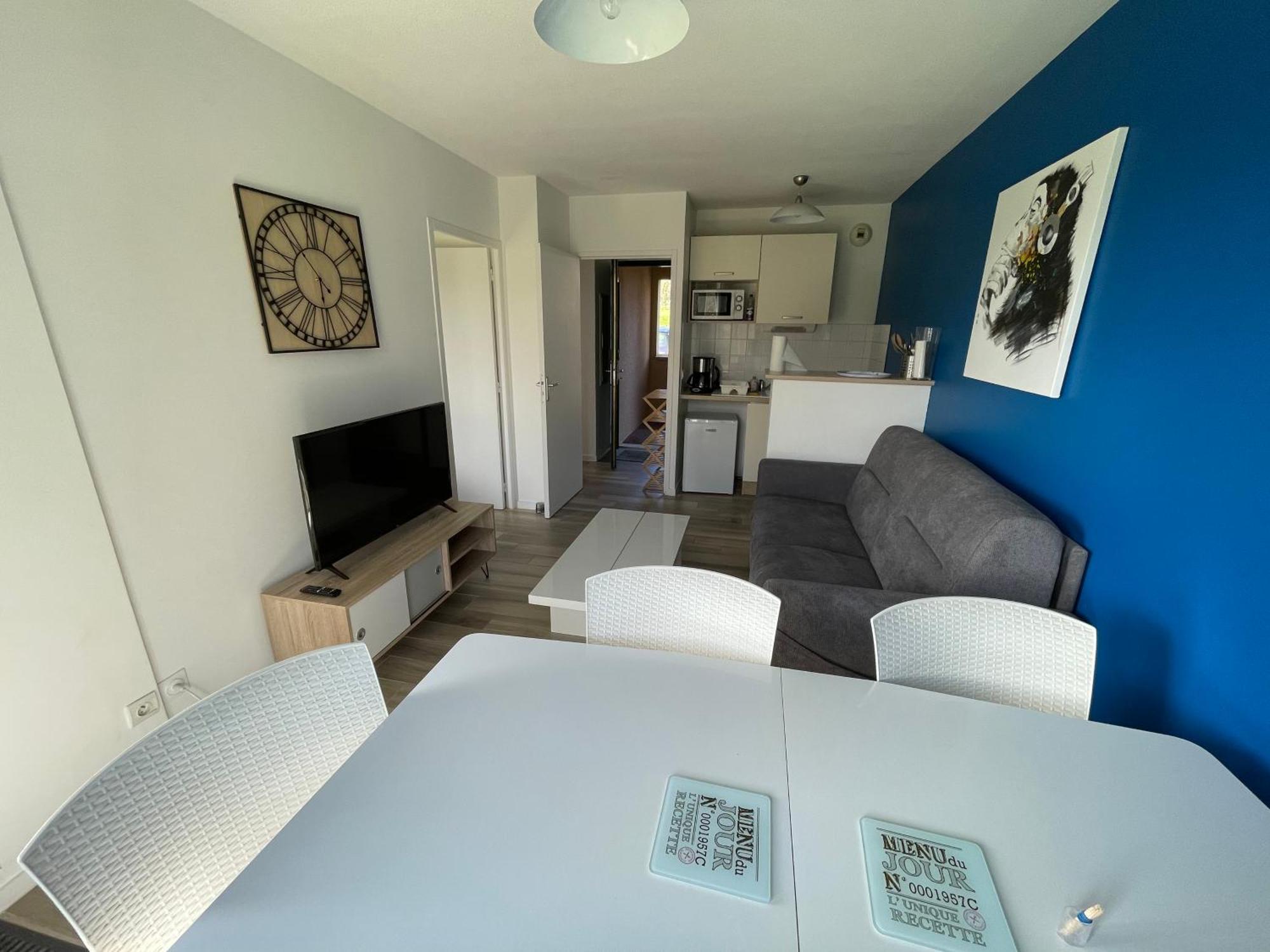 Appartement T2 cabine dans résidence avec piscine proche Honfleur - Deauville - Pont L'evêque Équemauville Exterior foto