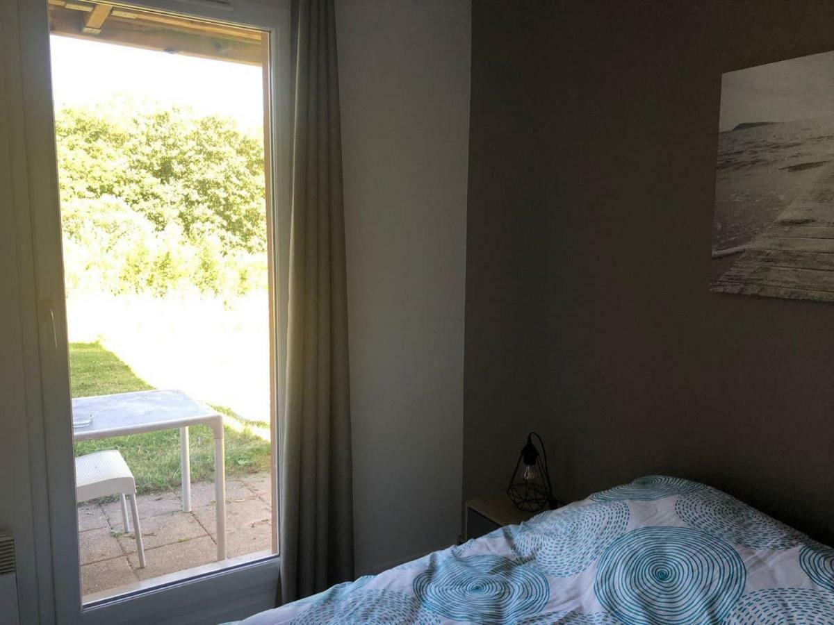 Appartement T2 cabine dans résidence avec piscine proche Honfleur - Deauville - Pont L'evêque Équemauville Exterior foto